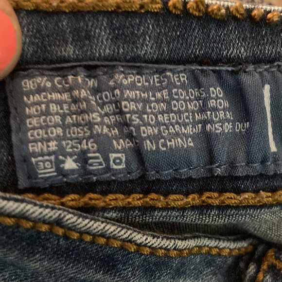 Lot of 2 jean jaggings very stretchy in perfect condition both worn maybe once - Picture 9 of 10